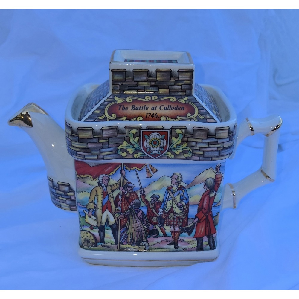 Sadler Bonnie Prince Charles Collectible Teapot Made In England 1980s 4512